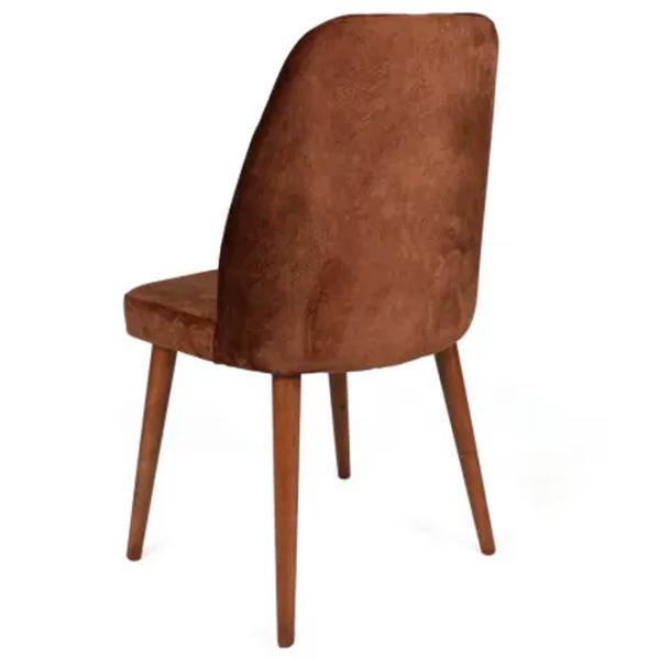 Set scaune de bucătarie Trendy Alfa Catifea/ Brown Brown photo 4