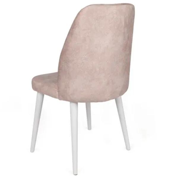 Set scaune de bucătarie Trendy Alfa Catifea/ Light Gray White photo 5
