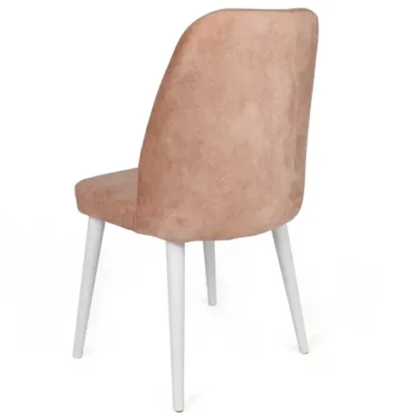 Set scaune de bucătarie Trendy Alfa Catifea/ Light Brown White photo 4