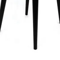 Set scaune de bucătarie Trendy Alfa Catifea/ Cream Black photo 5