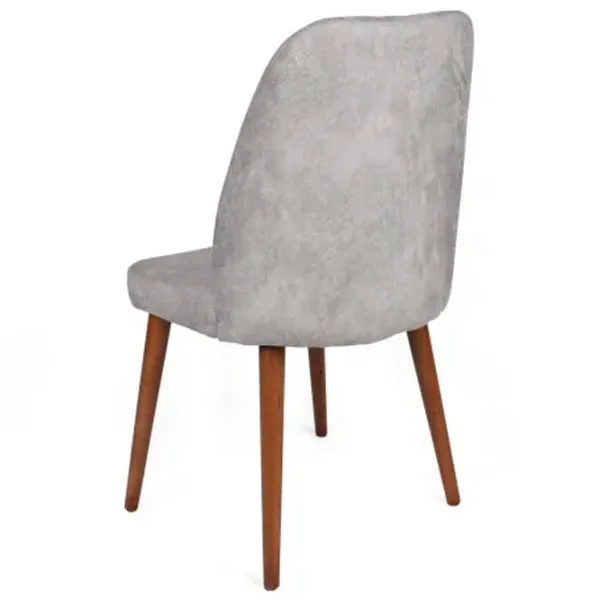 Set scaune de bucătarie Trendy Alfa Catifea/ Light Gray Brown photo 5