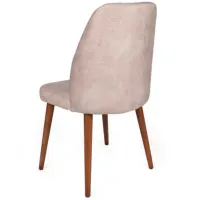 Set scaune de bucătarie Trendy Alfa Catifea/ Cream Brown photo 5