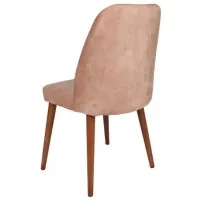 Set scaune de bucătarie Trendy Alfa Catifea/ Light Brown Brown photo 5