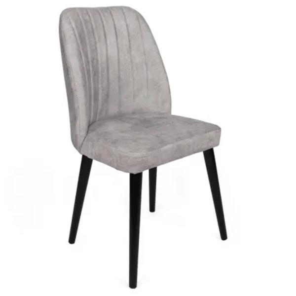 Set scaune de bucătarie Trendy Alfa Catifea/ Light Gray Brown photo 2