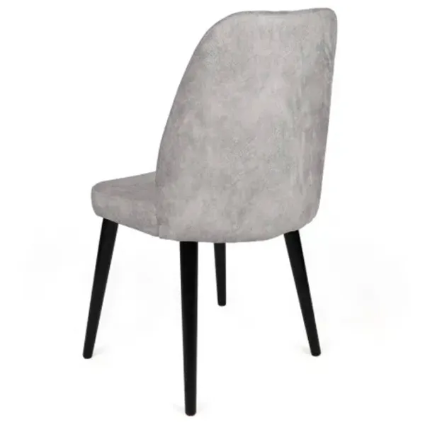 Set scaune de bucătarie Trendy Alfa Catifea/ Light Gray Brown photo 3