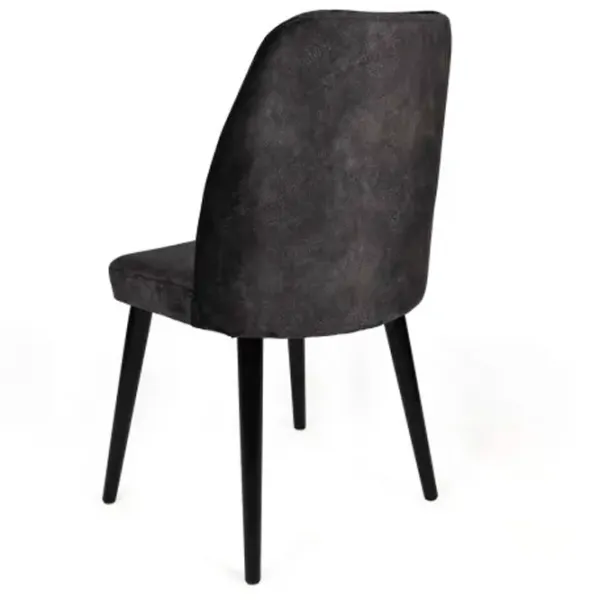 Set scaune de bucătarie Trendy Alfa Catifea/ Black Black photo 5