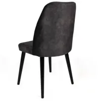 Set scaune de bucătarie Trendy Alfa Catifea/ Black Black photo 5