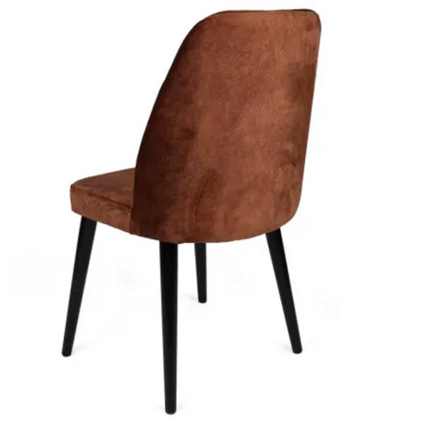 Set scaune de bucătarie Trendy Alfa Catifea/ Brown Black photo 5