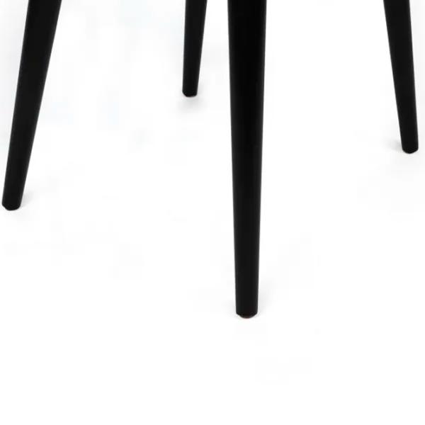 Set scaune de bucătarie Trendy Alfa Catifea/ Light Brown Black photo 4