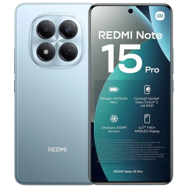 Xiaomi Redmi Note 15 Pro 4G 12 ГБ/ 512 ГБ/ Dual SIM/ Синий Glacier photo 1