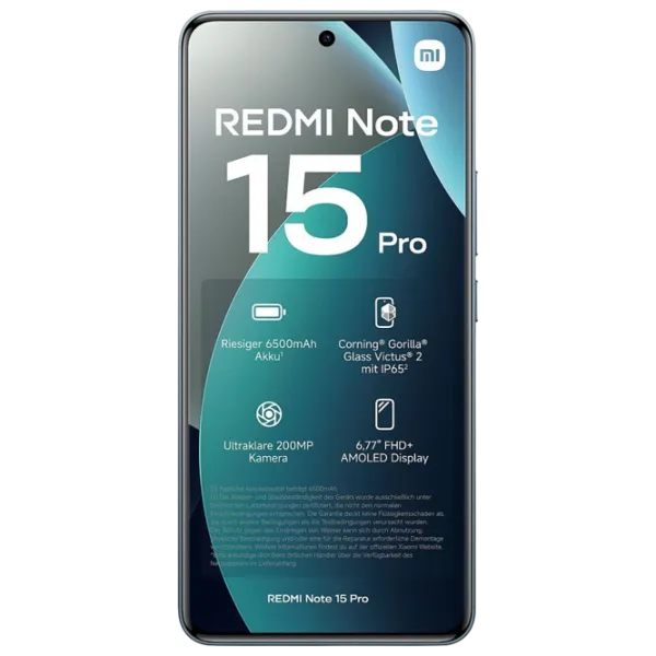 Xiaomi Redmi Note 15 Pro 4G 12 ГБ/ 512 ГБ/ Dual SIM/ Синий Glacier photo 2