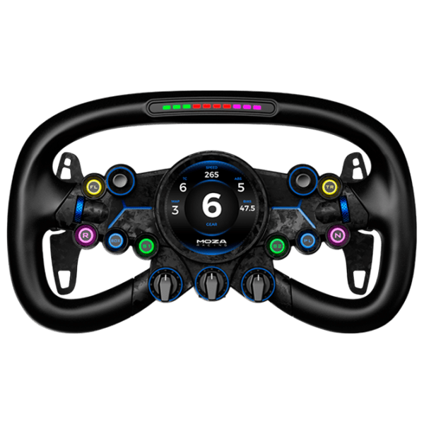 Руль Moza Racing Vision GS Wheel Проводная / 8 buttons / Черный photo 1