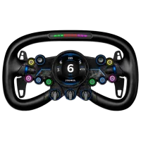Volan Moza Racing Vision GS Wheel Cu fir / 8 buttons / Black
