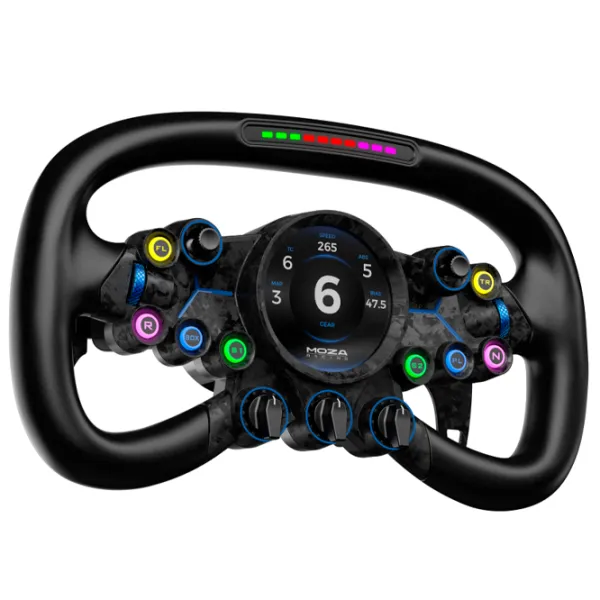 Руль Moza Racing Vision GS Wheel Проводная / 8 buttons / Черный photo 2