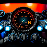 Volan Moza Racing Vision GS Wheel Cu fir / 8 buttons / Black photo 6
