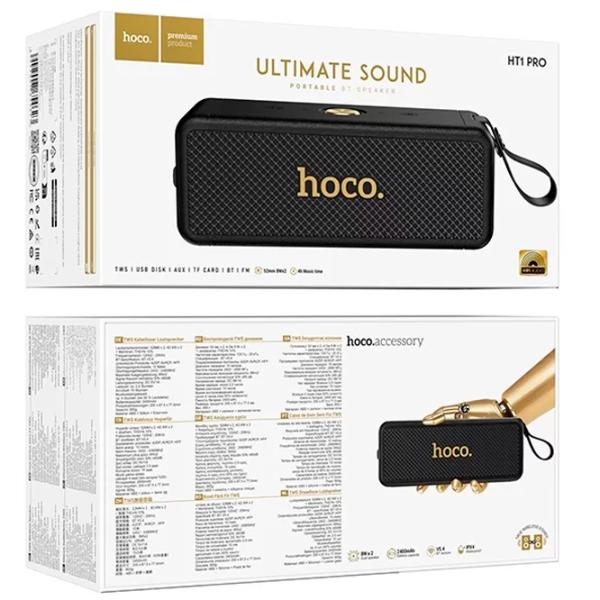 Портативная колонка Hoco HT1 Pro Marquis sports / Черный photo 5