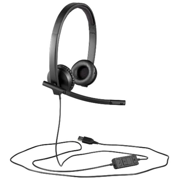 Căști studio Logitech H570E  Cu fir / On the ear photo 6