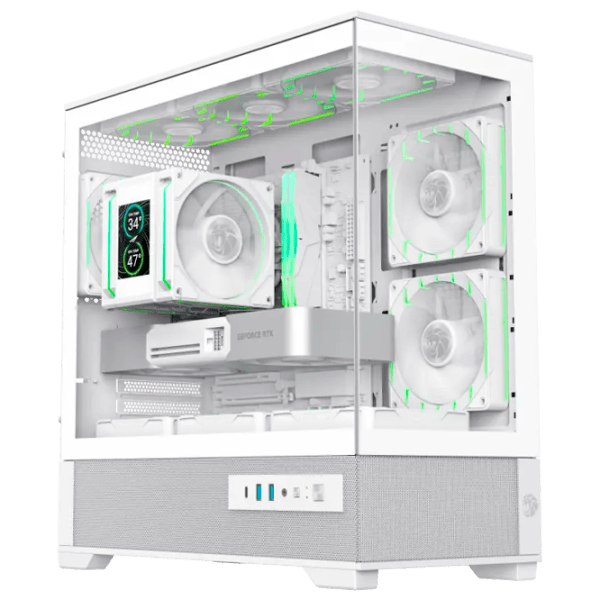 Carcasă Gamemax VISTA 2 MW Mini Tower / White photo 1
