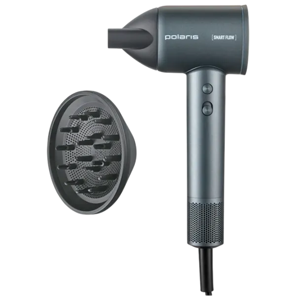 Uscător de păr Polaris PHD1120 1600 W / Gray photo 1