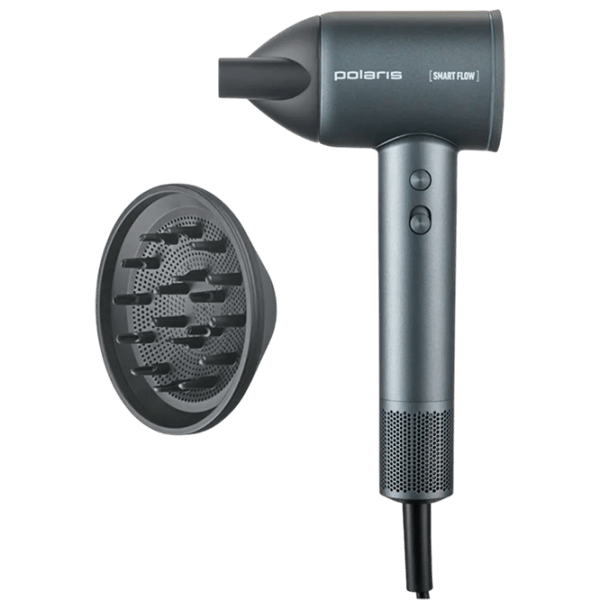 Uscător de păr Polaris PHD1120 1600 W / Gray photo 1
