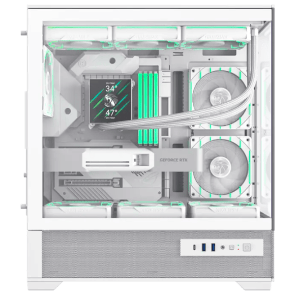 Carcasă Gamemax VISTA 2 AW Mid Tower / White photo 3