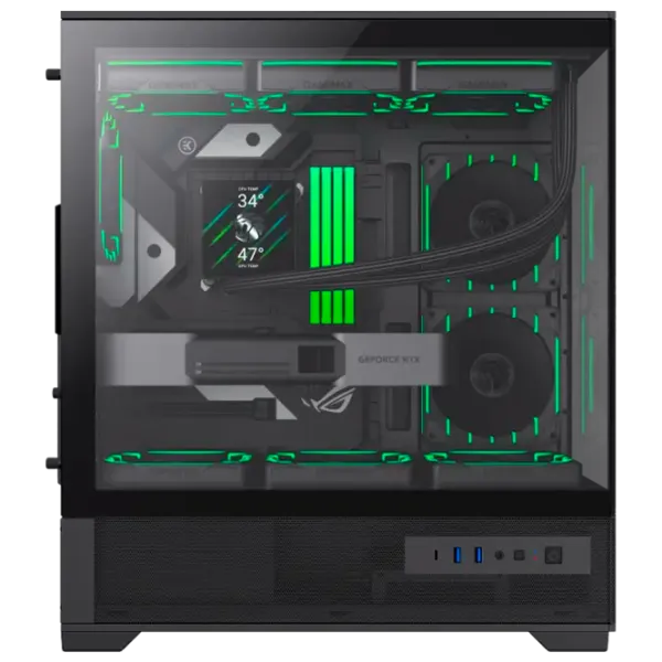 Carcasă Gamemax VISTA 2 AB Mid Tower / Black photo 7