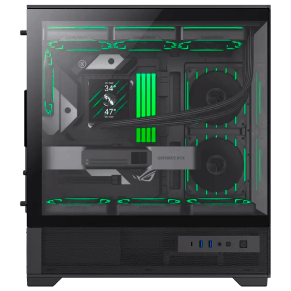 Carcasă Gamemax VISTA 2 AB Mid Tower / Black photo 7