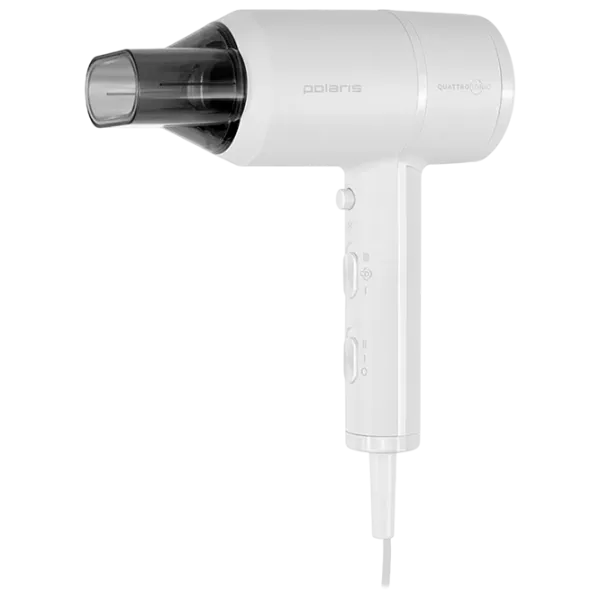 Uscător de păr Polaris PHD2044Ti Quattro Ionic 1900 W / White photo 3
