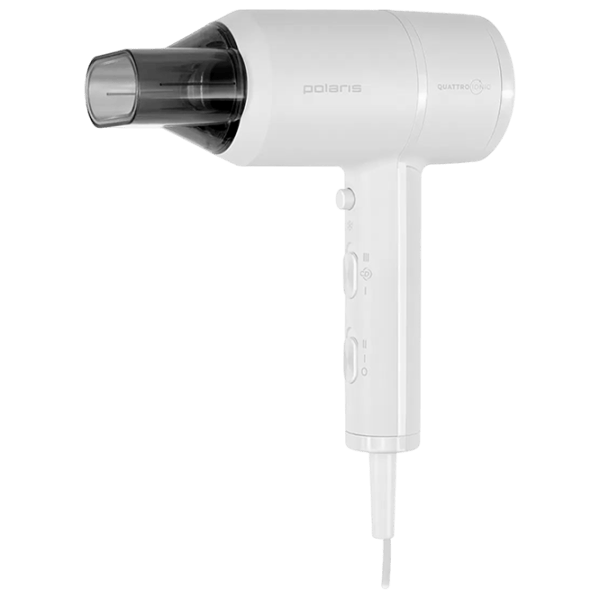 Uscător de păr Polaris PHD2044Ti Quattro Ionic 1900 W / White photo 3