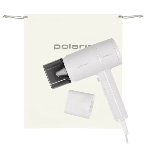 Uscător de păr Polaris PHD2044Ti Quattro Ionic 1900 W / White photo 6