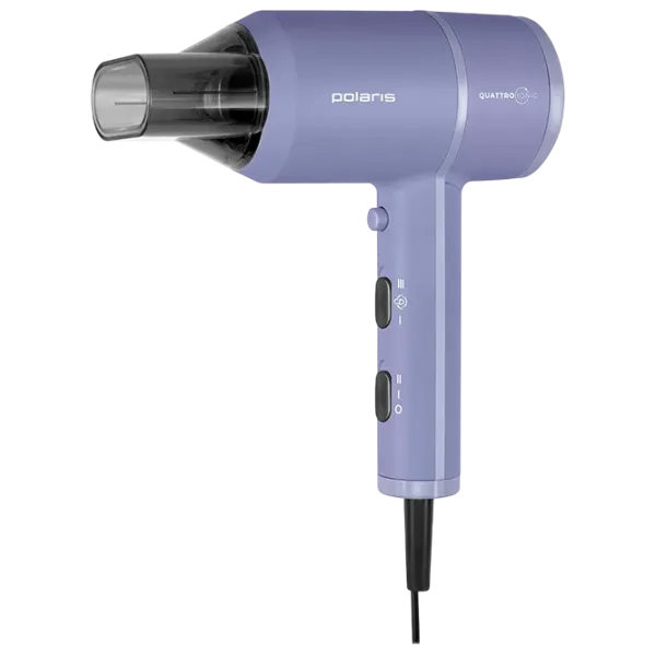 Uscător de păr Polaris PHD2044Ti Quattro Ionic 1900 W / Lavender photo 3