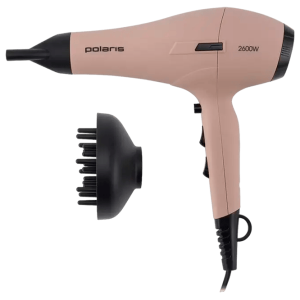 Фен Polaris PHD 2600AC 2600 Вт / Розовый photo 2