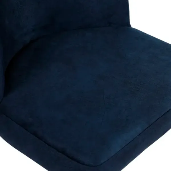 Set scaune de bucătarie Trendy Madrid Catifea/ Dark Blue Gold photo 6