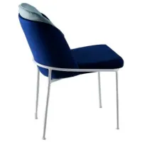 Set scaune de bucătarie Trendy Dore Catifea/ Blue White photo 3