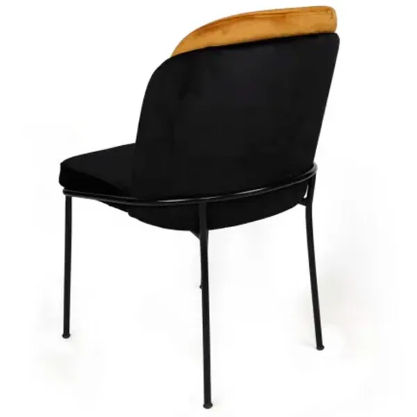 Set scaune de bucătarie Trendy Dore Catifea/ Black Brown photo 2