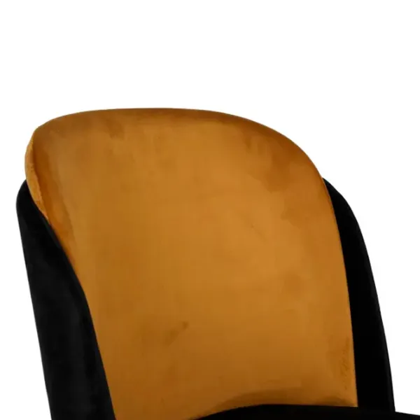 Set scaune de bucătarie Trendy Dore Catifea/ Black Brown photo 4