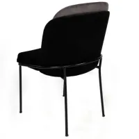Set scaune de bucătarie Trendy Dore Catifea/ Black Gray photo 2