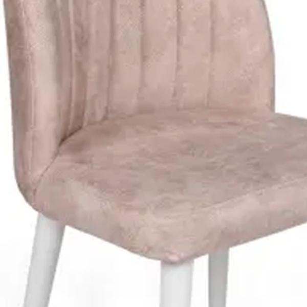 Set scaune de bucătarie Trendy Alfa Catifea/ Cream White photo 3