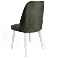 Set scaune de bucătarie Trendy Alfa Catifea/ Khaki White photo 5