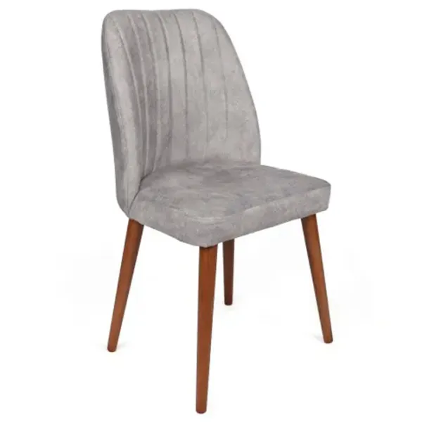 Set scaune de bucătarie Trendy Alfa Catifea/ Gray Brown photo 2