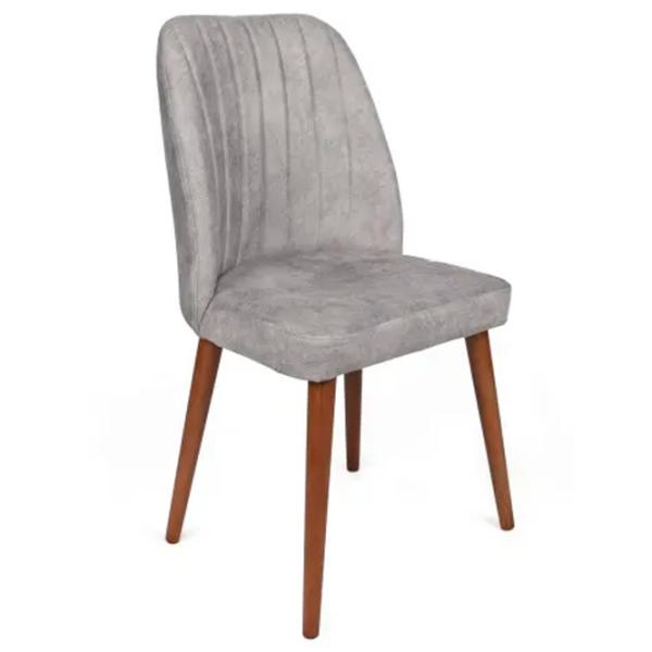 Set scaune de bucătarie Trendy Alfa Catifea/ Gray Brown photo 2