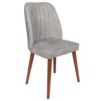 Set scaune de bucătarie Trendy Alfa Catifea/ Gray Brown photo 2
