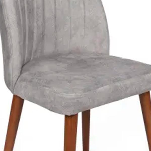Set scaune de bucătarie Trendy Alfa Catifea/ Gray Brown photo 3