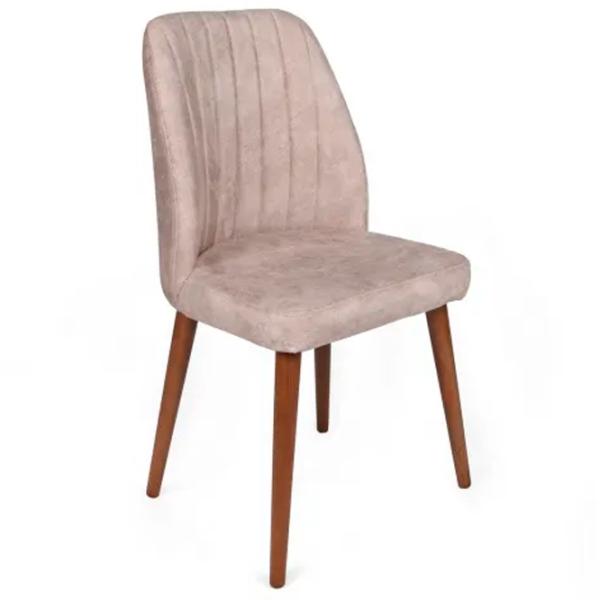 Set scaune de bucătarie Trendy Alfa Catifea/ Mink Brown photo 2