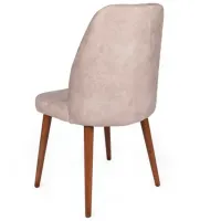 Set scaune de bucătarie Trendy Alfa Catifea/ Mink Brown photo 5