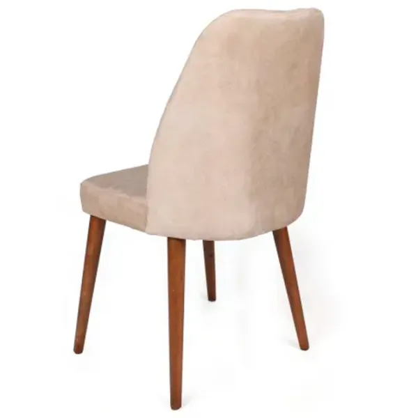 Set scaune de bucătarie Trendy Alfa Catifea/ Cream Brown photo 5