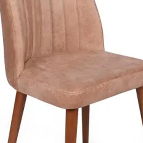 Set scaune de bucătarie Trendy Alfa Catifea/ Light Brown Brown photo 3
