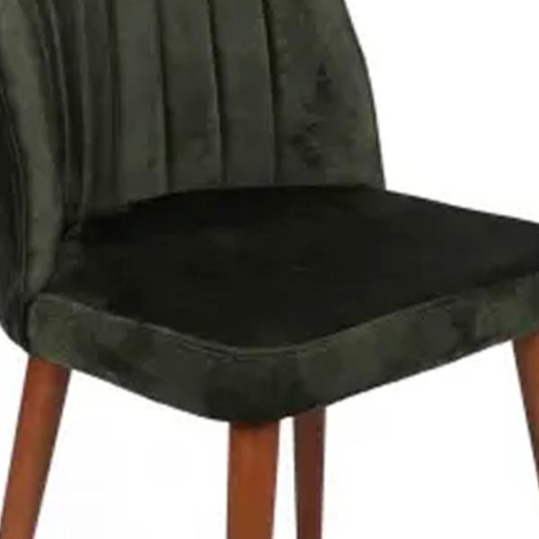 Set scaune de bucătarie Trendy Alfa Catifea/ Khaki Brown photo 3