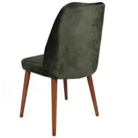 Set scaune de bucătarie Trendy Alfa Catifea/ Khaki Brown photo 5