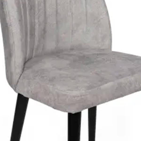Set scaune de bucătarie Trendy Alfa Catifea/ Gray Black photo 3